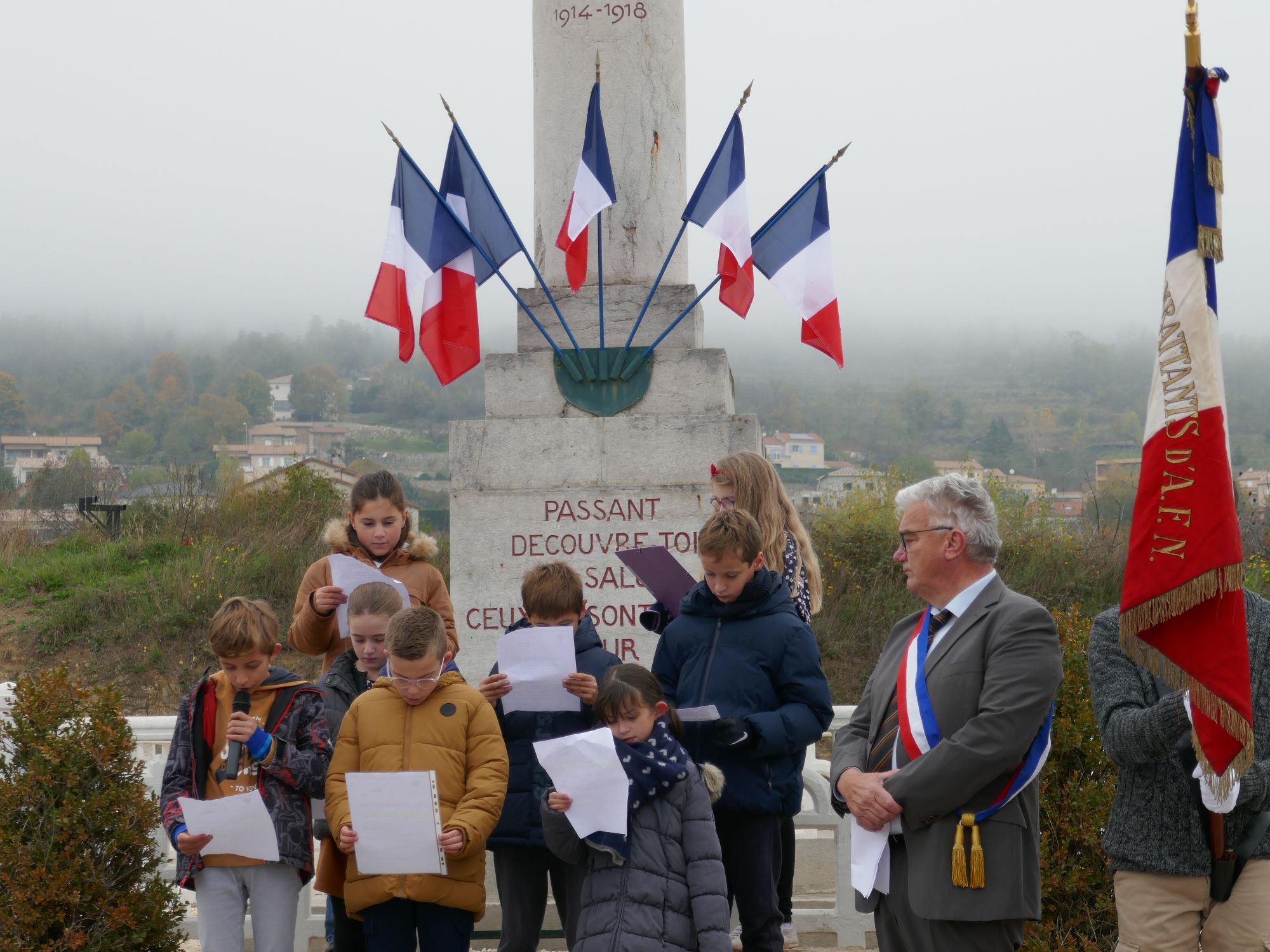 Retour en image sur la cérémonie du 11 novembre