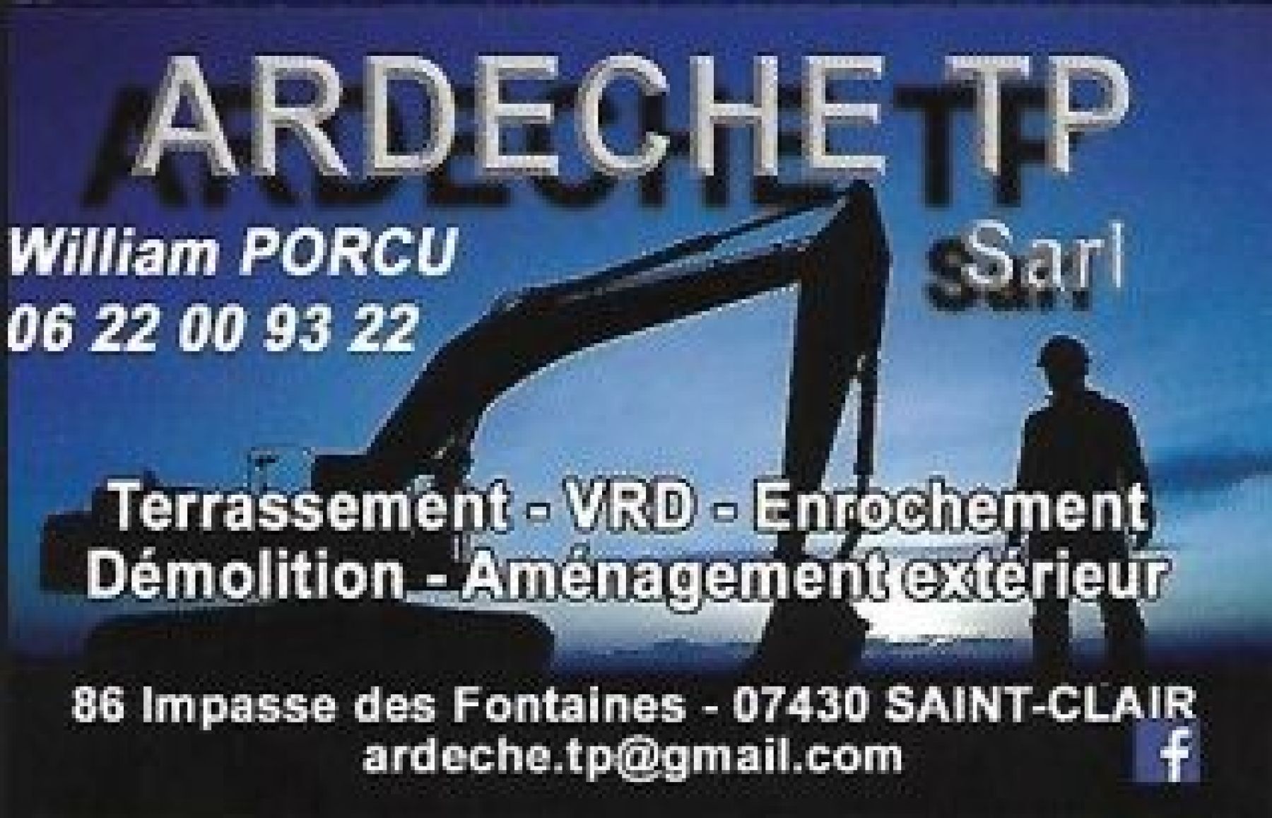 Site Internet Ardèche TP