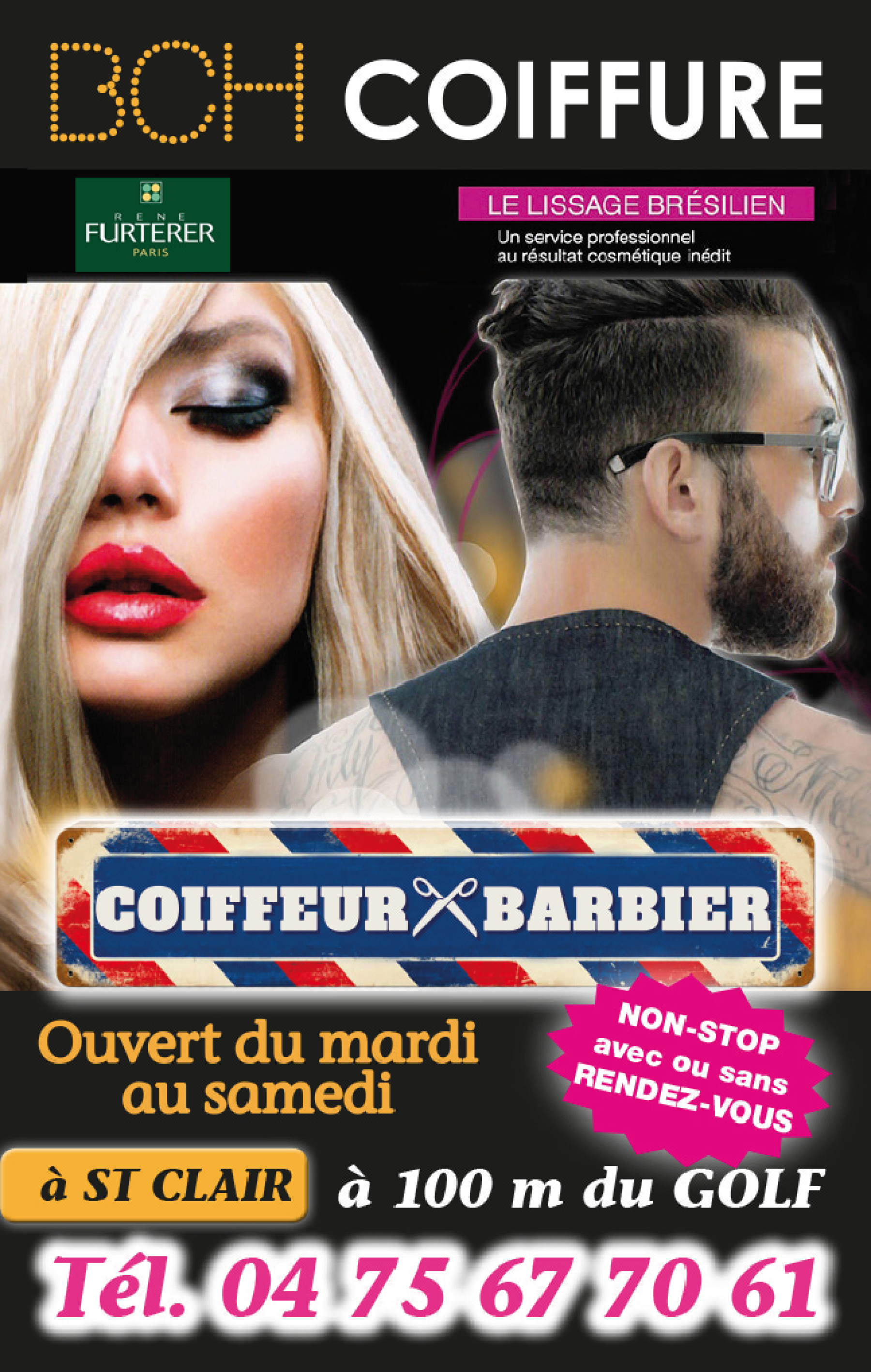 Site Internet BCH Coiffeur