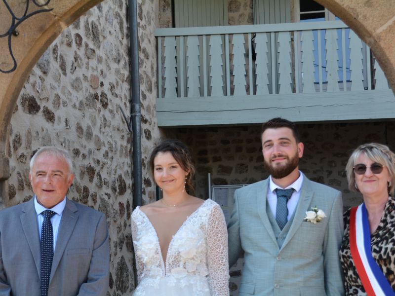 Mariage d'Emma MOREY et d'Alexis MOURELON